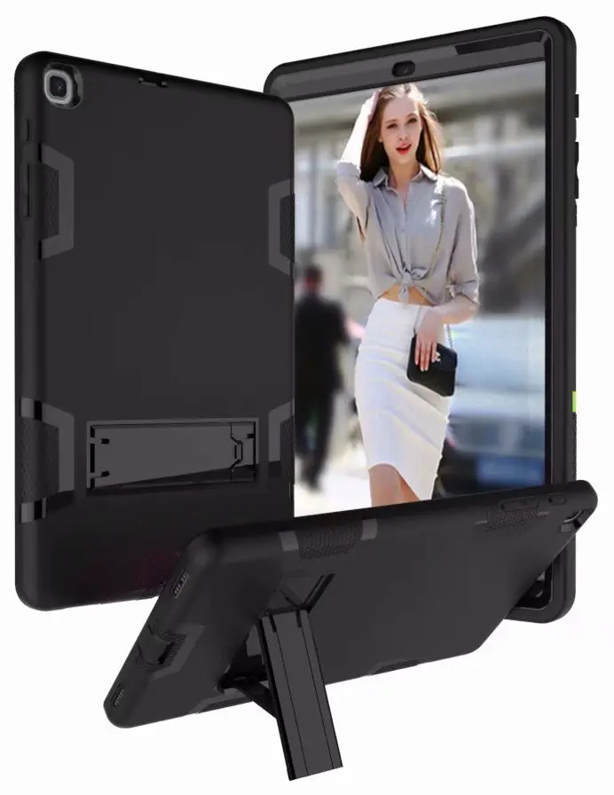 Чехол для Samsung Galaxy Tab A 10,1 SM-T510 T515 чехол Tab A 10,1 Чехол Детская безопасная резиновая силиконовая Противоударная стойка для брони