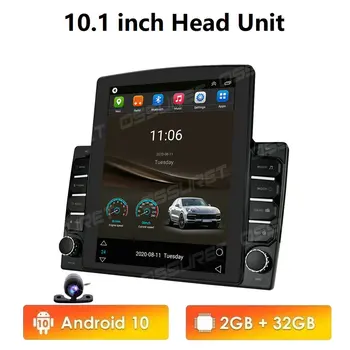 

Android 10 GPS Navigation touch screen 2DIN 2G+32G Quad Core Head Unit Player Support Steering Wheel Control 9inch/10.1inch