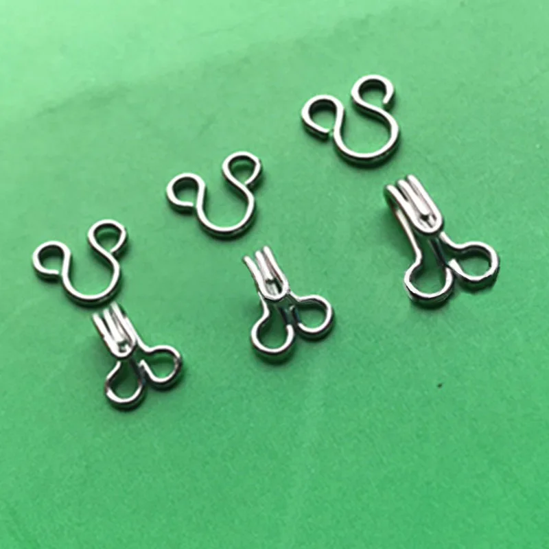 

Top Selling 50 Set Hook and Eye Fasteners Sew On DIY Accessory for Skirt Collar Bra Dress