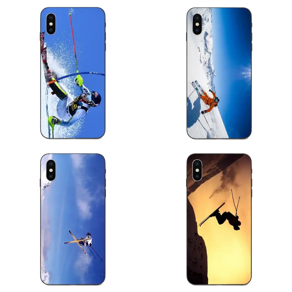 Новый Лыжный Спорт специальный ТПУ чехол для телефона с узором Galaxy C5 C7 J1 J2 J3 J330 J5 J6
