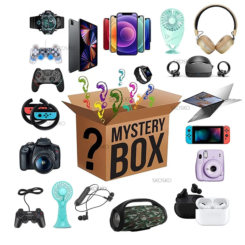 Most Popular New Lucky Mystery Box 100% Surprise High-quality Gift More precious Item Electronic Products Waiting for You!!! | Дом и сад