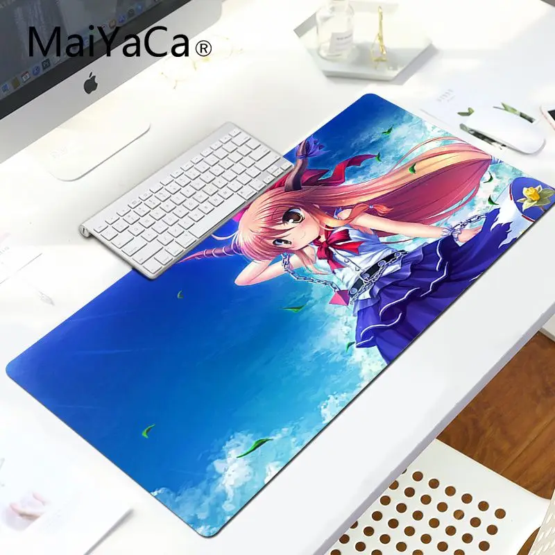 LockEdge 30X90cm MaiYaCa Высокое качество аниме девушка Комфорт Коврик для мыши игровой коврик для мыши ноутбук игровой коврик для мыши Коврик для мыши - Цвет: LockEdge 30X90cm