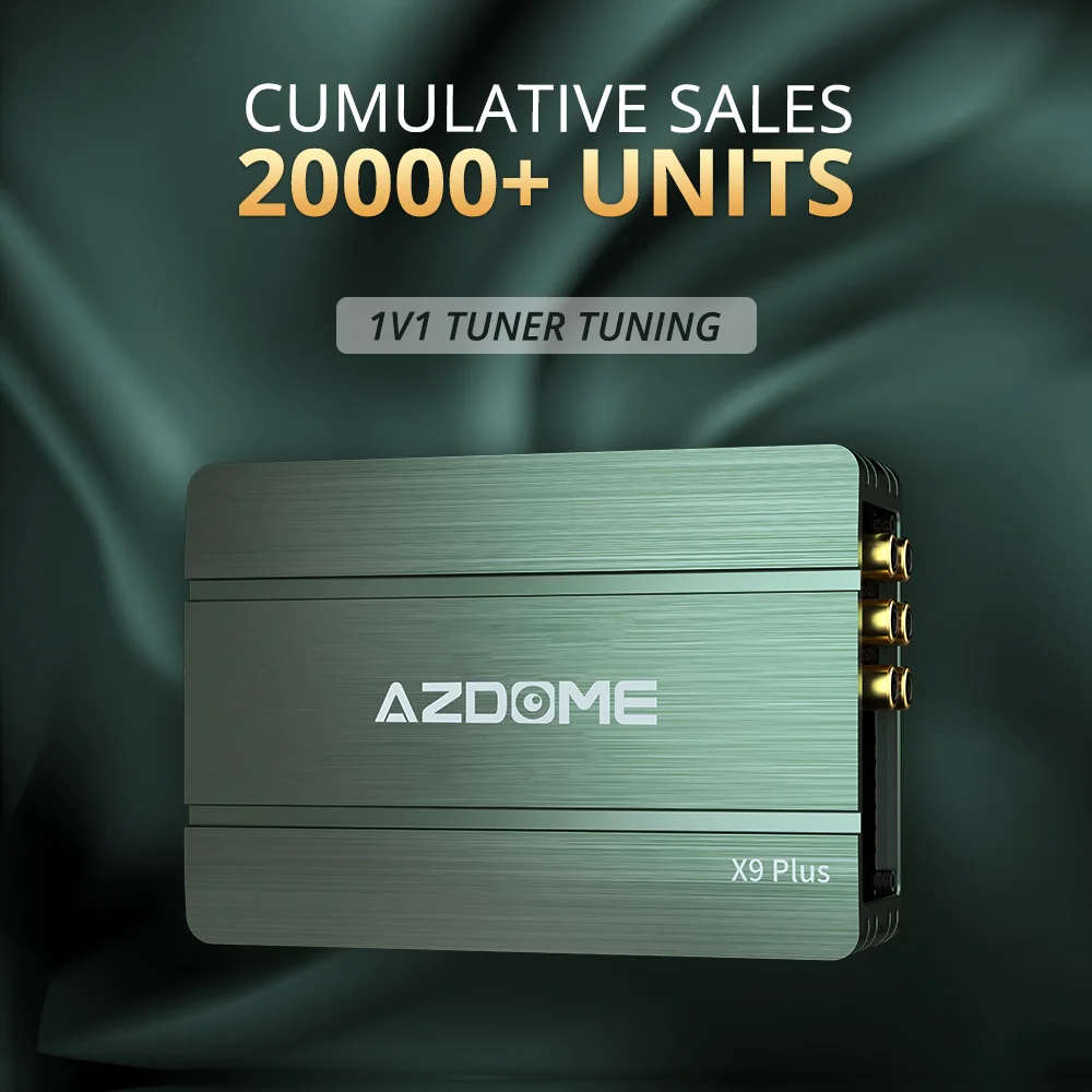 Усилитель AZDOME 31 band EQ усилитель для обработки звука стерео сабвуфер автомобильный