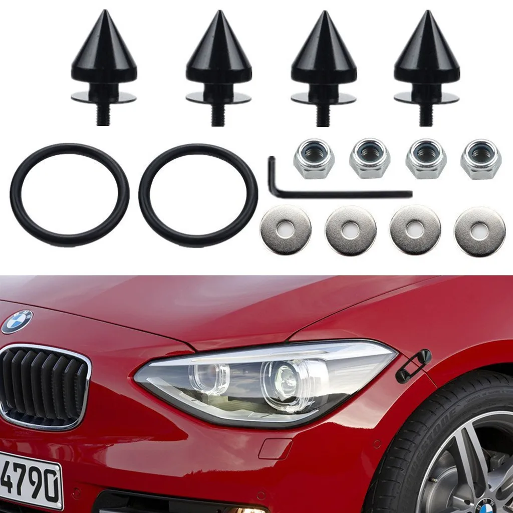 Car Quick Release Fasteners Bolt Fit Car Bumpers Fender Trunk Hatch Lids Kit For Infiniti Honda Scion Mazda Toyota Acura