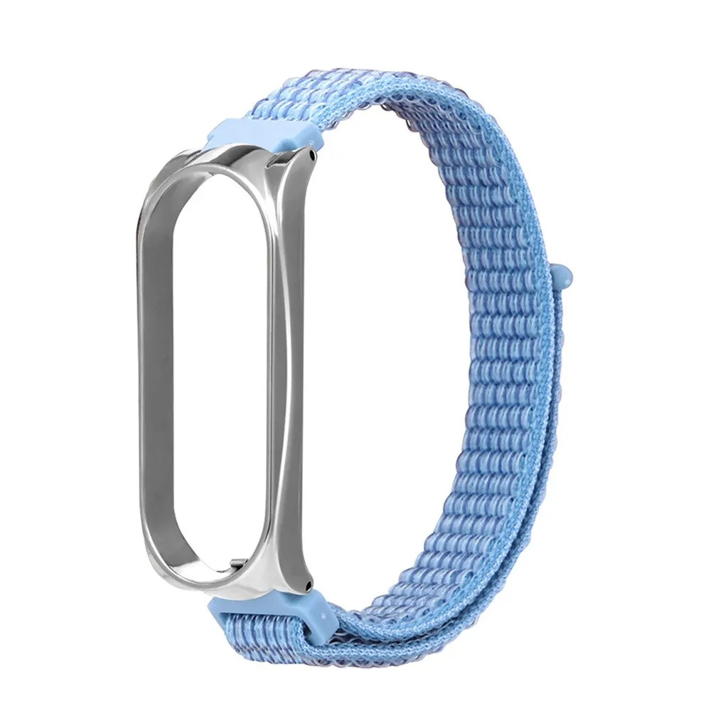 Сменный ремешок Ouhaobin для Xiaomi Mi Band 4 спортивный нейлоновый часов браслета xiaomi mi band