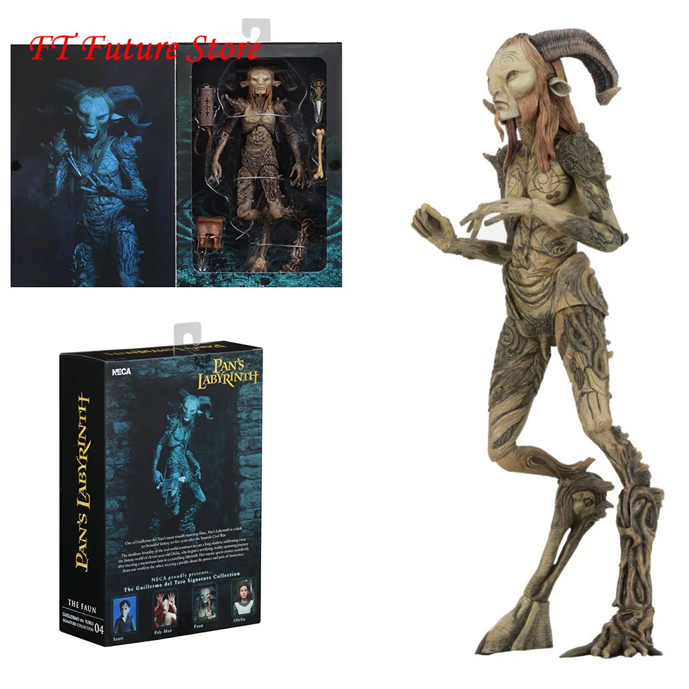 В наличии NECA 33153 сковороды лабиринт Фавна ПВХ аниме Рисунок 22 см фигурку модель с