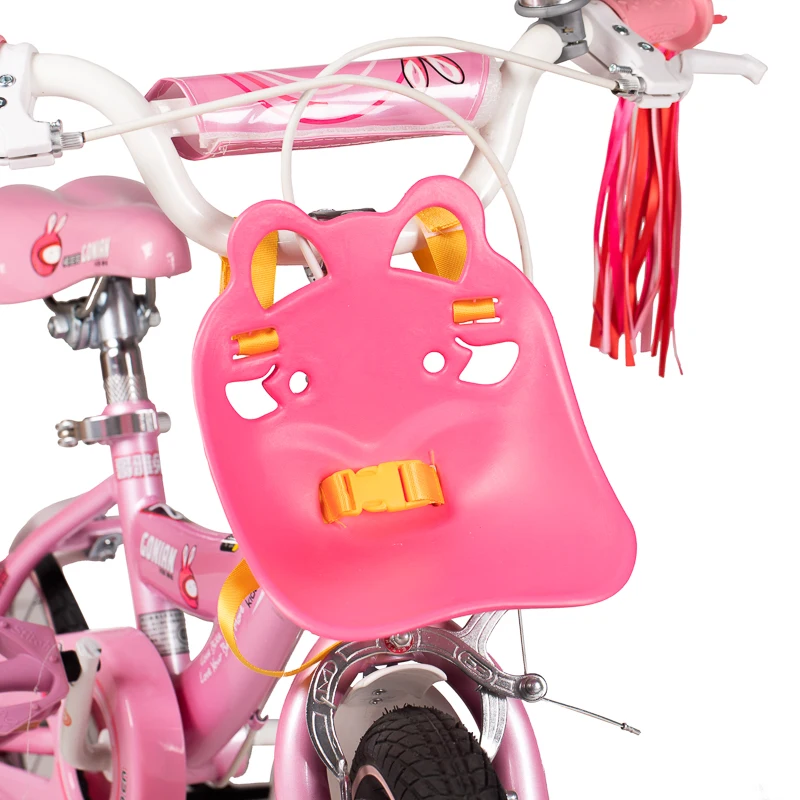 HILAND Kids Bike Seat Post Doll Seat Holder Decorate Yourself Stickers baby bike bicycle baby seat doll