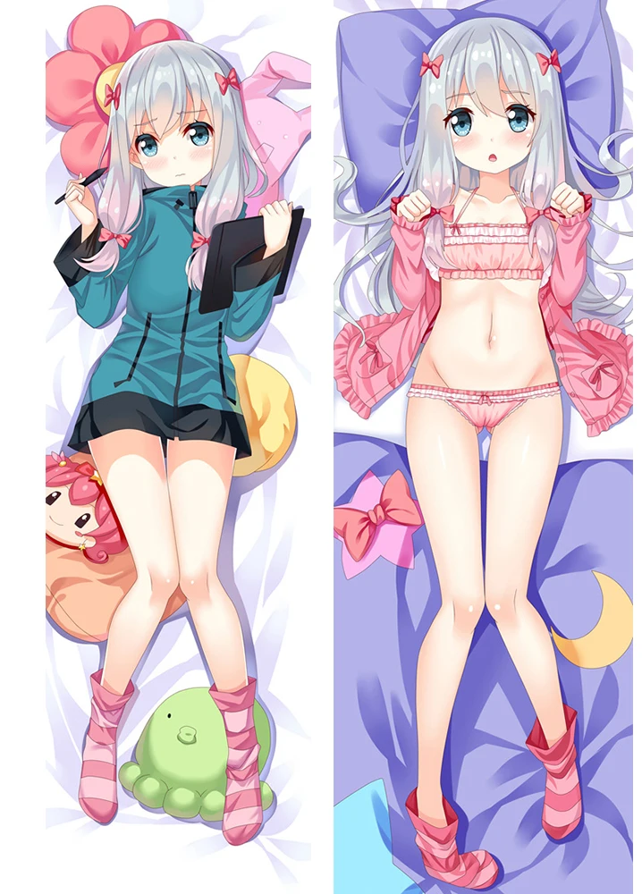 Аниме "eromanga-Sensei" Sagiri Izumi& Muramasa Senju отаку Dakimakura тела подушку Чехол Крышка обниматься тела Чехол