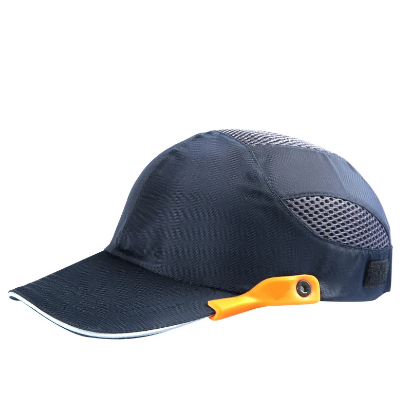 Шлемы модные повседневные Солнцезащитная шляпа Bump cap рабочие защитные шлемы летние дышащие защитные анти-ударные легкие