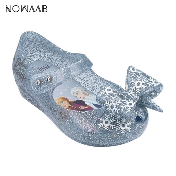 

Mini Melissa Snow Princess Mermaid Princess Girl Sandals 2020 Jelly Shoes Sandals Kids Sandals Children Beach Shoes Toddler Shoe