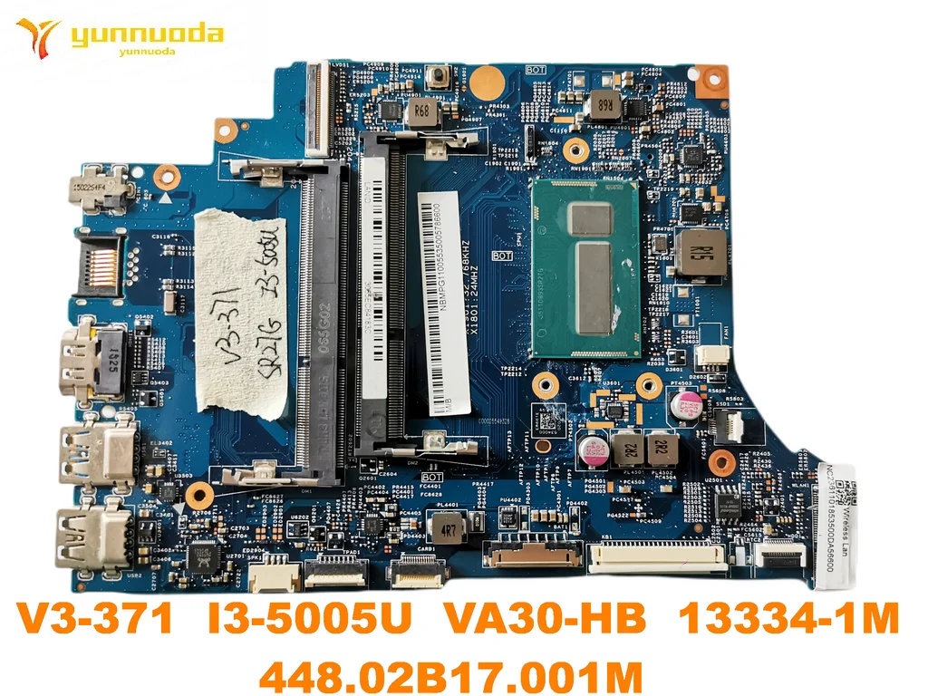 Оригинальная материнская плата для ноутбука ACER V3-371 I3-5005U 13334-1M 448.02B17.001M