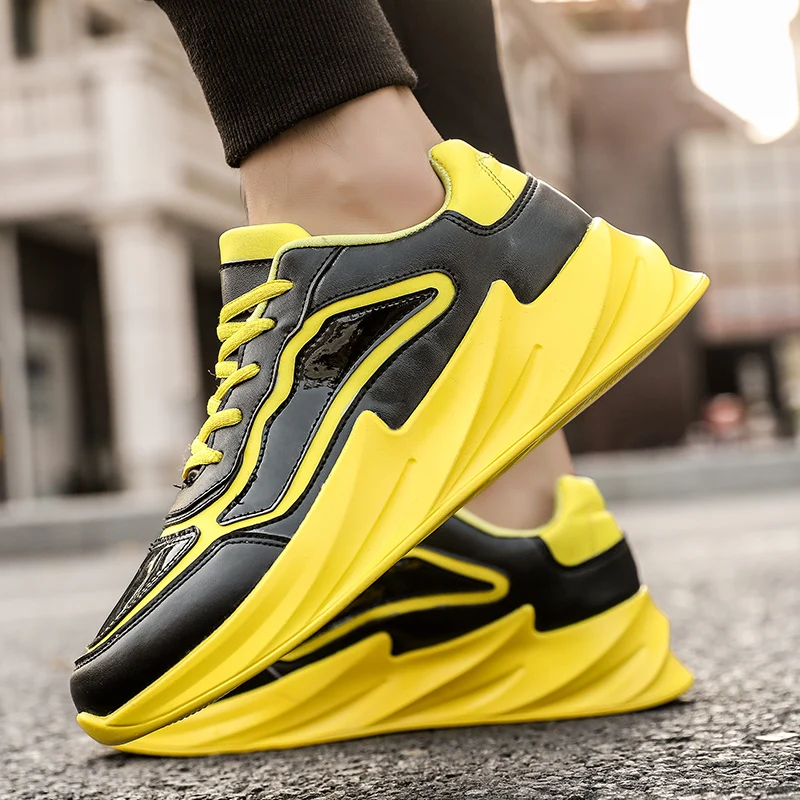 

Damyuan 2019 Breathable Men's Sneakers TUP Outsole Reflective Men Sport Shoes Outdoor Non-slip Casual Running Shoes Big Size 44