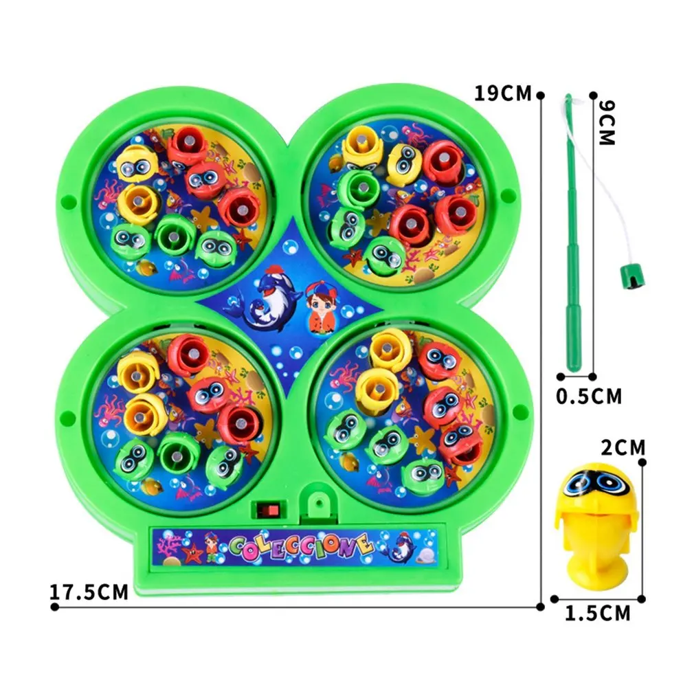 Четыре диска 1 Набор модные красочные детские развивающие игрушки Рыба Пластиковые Магнитные рыболовные игрушки набор игра дети подарки для детей на открытом воздухе