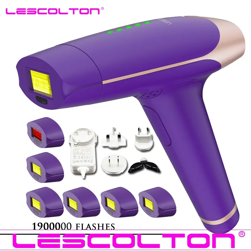 Лазерный эпилятор Lescolton T009 IPL-эпилятор для всего тела 1900000 использований | Бытовая