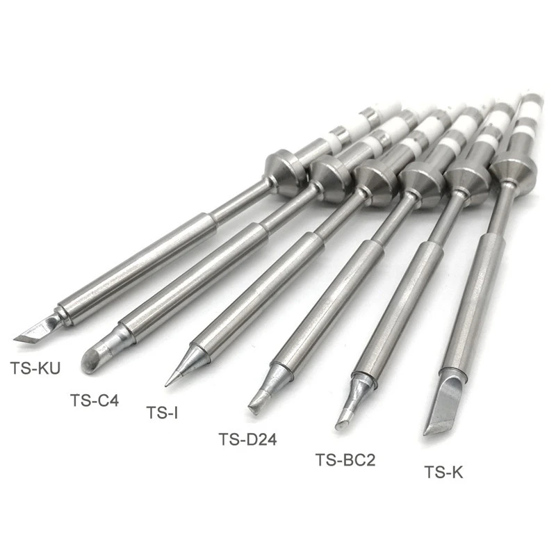 TS100 Soldering Iron tips Lead Free Replacement Various models of Tip  Electric Soldering Iron Tip K KU I D24 BC2 C4|Electric Soldering Irons| -  AliExpress