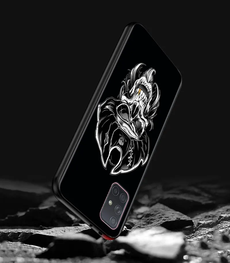 Grim Reaper Skull Skeleton Soft Phone Case Cover