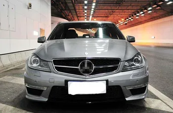 

For Benz W204 C180 200 260 11/12/13front headlamps transparent lampshades lamp shell masks headlights cover lens Headlight glass