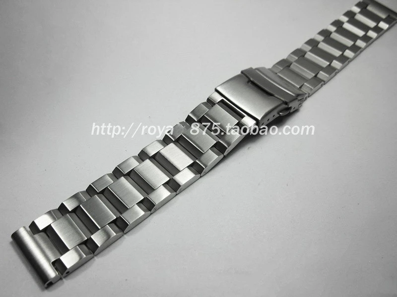 20mm 22mm Watch Band Strap Stainless Steel Watchband high quality Solid bracelet Men's smart watch for Sport diving Wristband