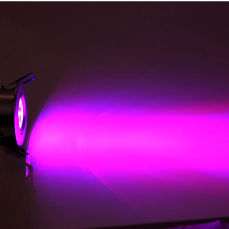 Tanie RGB led typu downlight Mini okrągły 3W AC110V 220V LED sklep