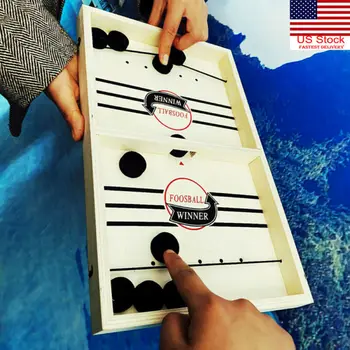 

Fast Sling Puck Game Paced SlingPuck Winner Board Family Party Fun Games Toys
