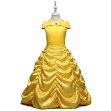 HKXN/Торжественная одежда для маленьких девочек; платье-пачка принцессы на одно плечо; однотонное Плиссированное Платье для свадебной вечеринки; T02