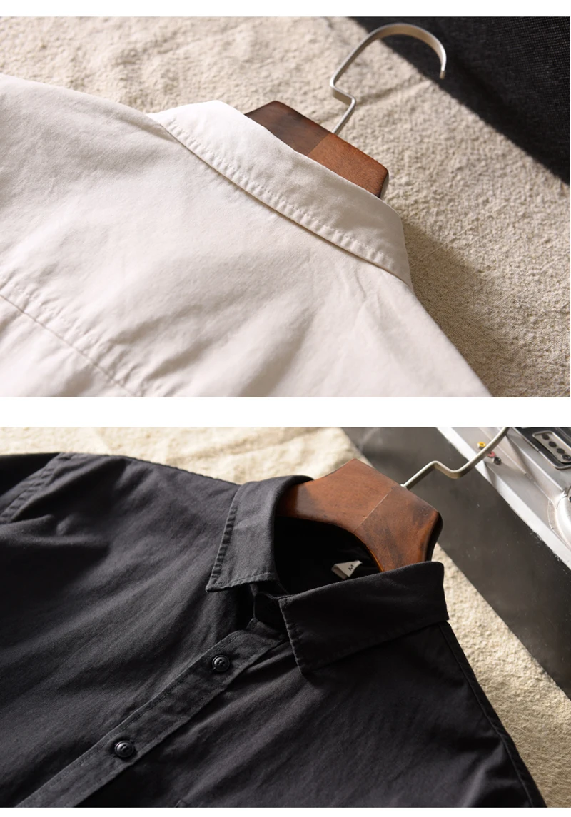 Осень британский модный мужской рубашки высокого качества хлопок Сафари рубашки-карго японский Винтаж длинный рукав Повседневная рубашка мужская