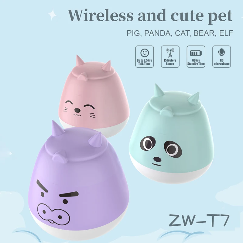 TWS Earphone Bluetooth Wireless Headset Waterproof Deep Bass Earbuds True Wireless Stereo Headphone With Mic Girls Kids Earphone