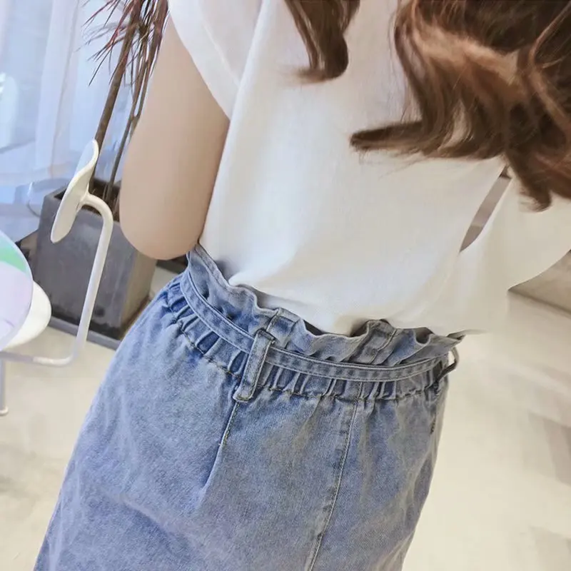 apple bottom jeans High Waist Jeans Women's Fashion Trend Ankle Length Pants 2022 New Autumn And Winter High Waist Slimming Girls Harem Pants Women plus size clothing