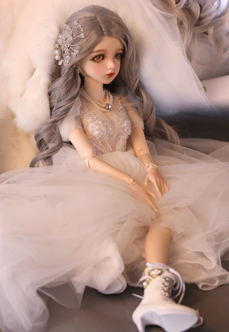 1/6 BJD Doll Resin Ball Jointed Body Joints Moveable Flexiable +Eyes Face  Makeup 