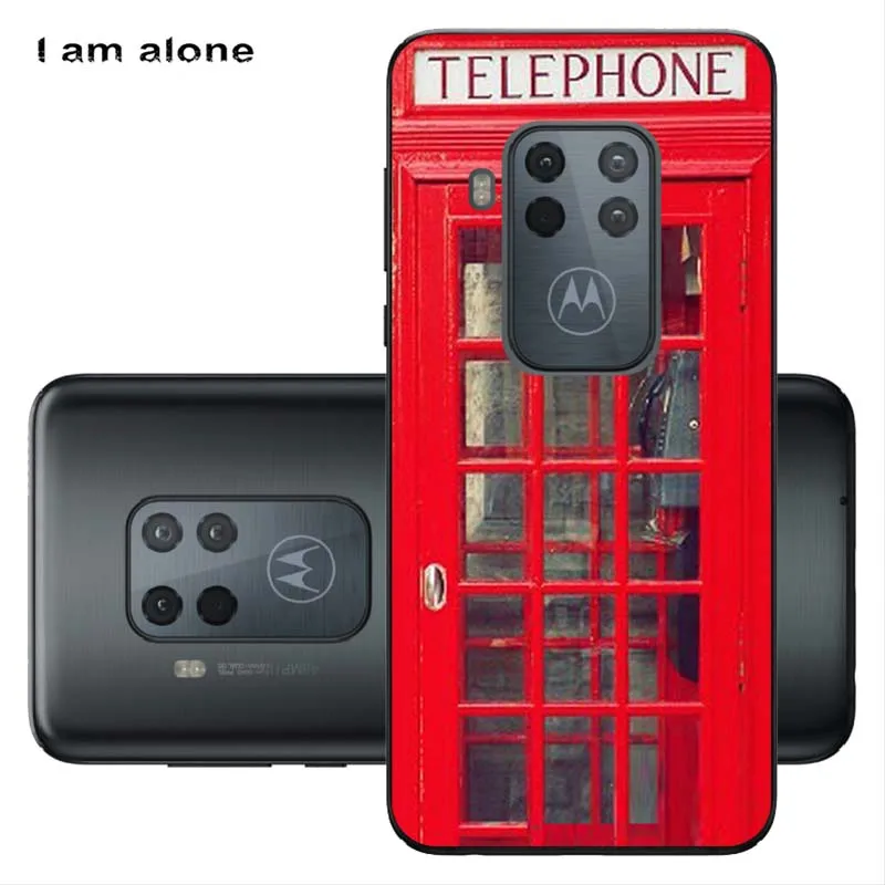 Чехлы для телефонов Motorola One Pro Zoom/One power мягкие сумки из ТПУ мобильный мультфильм Печатный чехол для Moto One Pro - Цвет: Solf TPU W68
