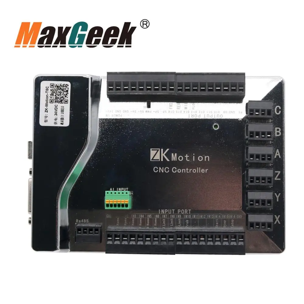 Mach3 USB с ЧПУ Motion Card плавное движение USB Breakout Board с оболочкой