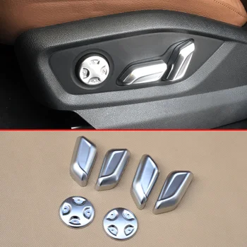 

Seat Adjustment Switch FOR Audi Q7 2016 2017 2018 Pearl Chrome Cover Interior Adjust Trims