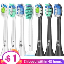 Насадки для зубной щетки Замена совместим с Phillips электрическая зубная щетка Sonicare DiamondClean, HealthyWhite, FlexCare HX6064 HX6730 Насадки для зубной щетки Замена совместим с Phillips электрическая зубная щетка Sonicare DiamondClean, HealthyWhite, FlexCare HX6064 HX6730