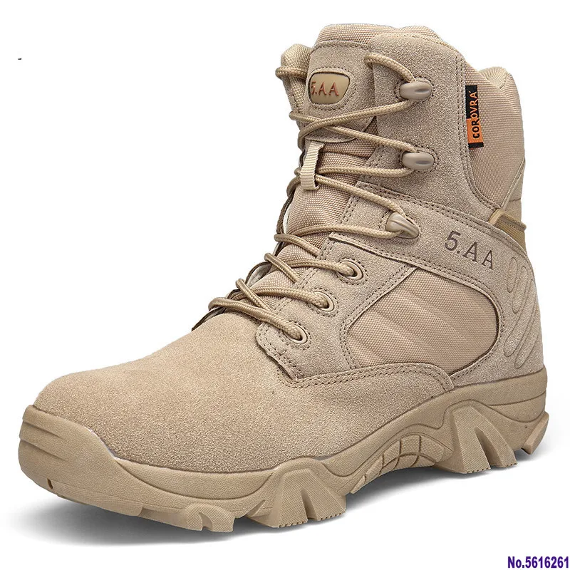 

Military Ankle Boots Men US Army Hunting Trekking Camping Boots For Men Tactical Desert Boots Casual Hiking Shoes Sneakers Botas