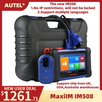 

Autel MaxiIM IM508 Car Key Programmer IMMO Service & OBD2 Diagnostic Tool Upgrade of Auro OtoSys IM100