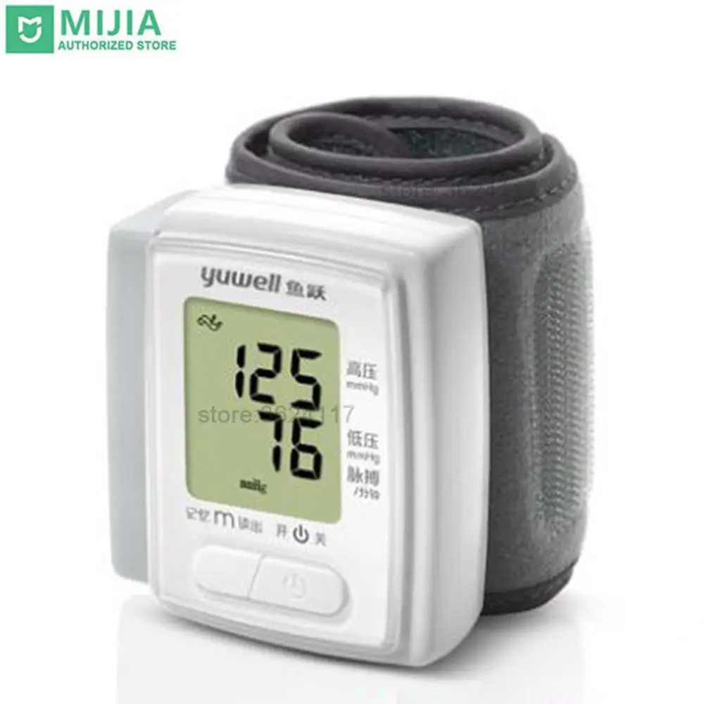 

Stock Mi Xiaomi YUWELL Smart Wrist Electronic Blood Pressure Monitor YE8800C \ YE8800CR Accurate Measuremen Lightweight Portable