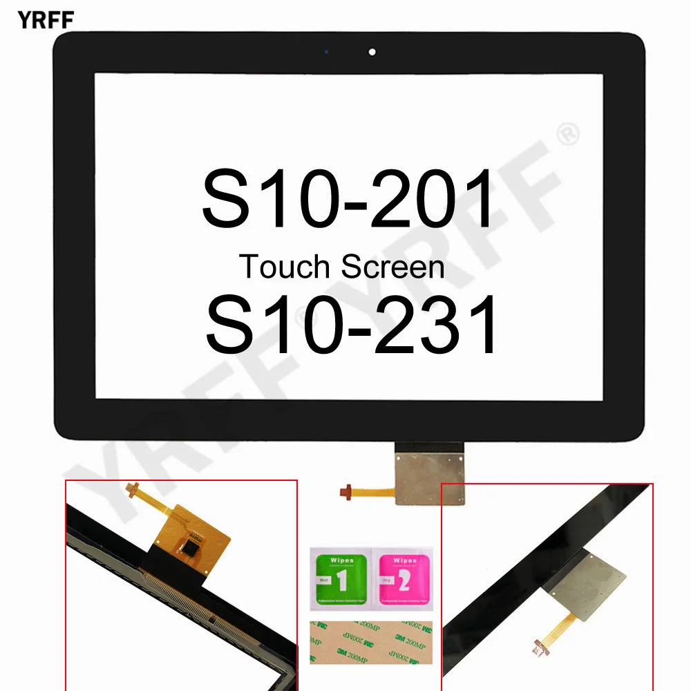 

Touch Screen For Huawei MediaPad 10 Link S10-201U S10-201WA S10-201 S10-231 S10-231L S10-231U Touch Screen Digitizer Glass Panel