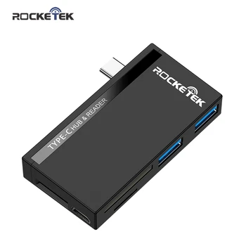 

Rocketek USB type c 3.1 Type-C Hub 3.0 2.0 4K HDMI Adapter Micro SD TF/SD Card Reader PD DC for MacBook Pro/Air