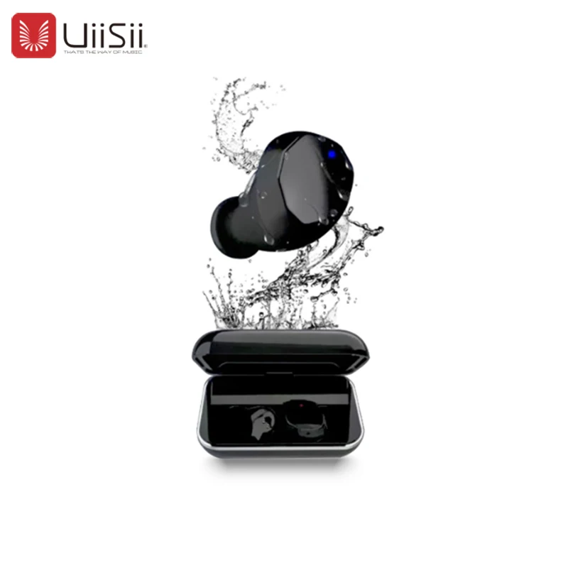 

UiiSii TWS12 Wireless 5.0 Bluetooth Headset Smart Touch Headset 3D Stereo Headphone Surround Subwoofer Support Siri Call