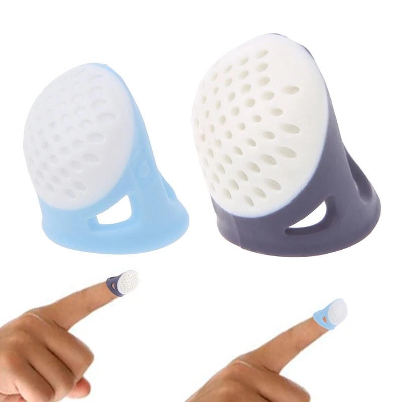 

Finger Thimble Sewing Tip Protector Needle Craft DIY Tools Comfortable Plastic