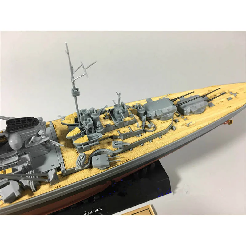 Meng PS-003 독일 비스마르크 전함 모델용 1/700 스케일 목재 데크  CY700016