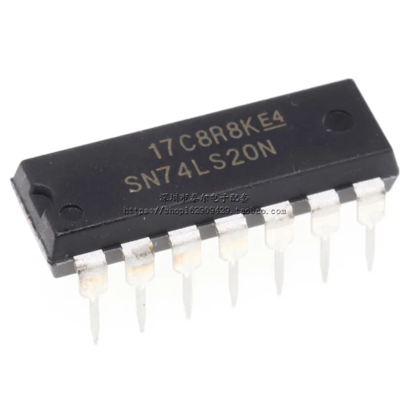 Free shipping 10PCS SN74LS20N DIP-14 HD74LS20P DIP14 HD74LS20 DIP 74LS20 SN74LS20 Brand new original | Электронные компоненты и
