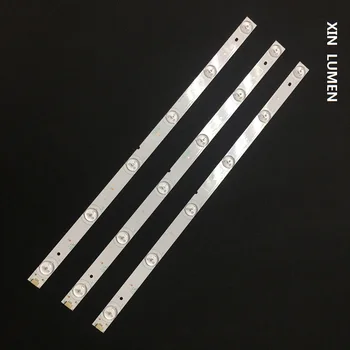 

XIN LUMEN 2019 Sharp 24''TV backlighe led strips 3pcs/set RUNTKB357WJ E227809C HX-S(1).94V-0 TS V2.0 ZZ05610WCA020311B1A