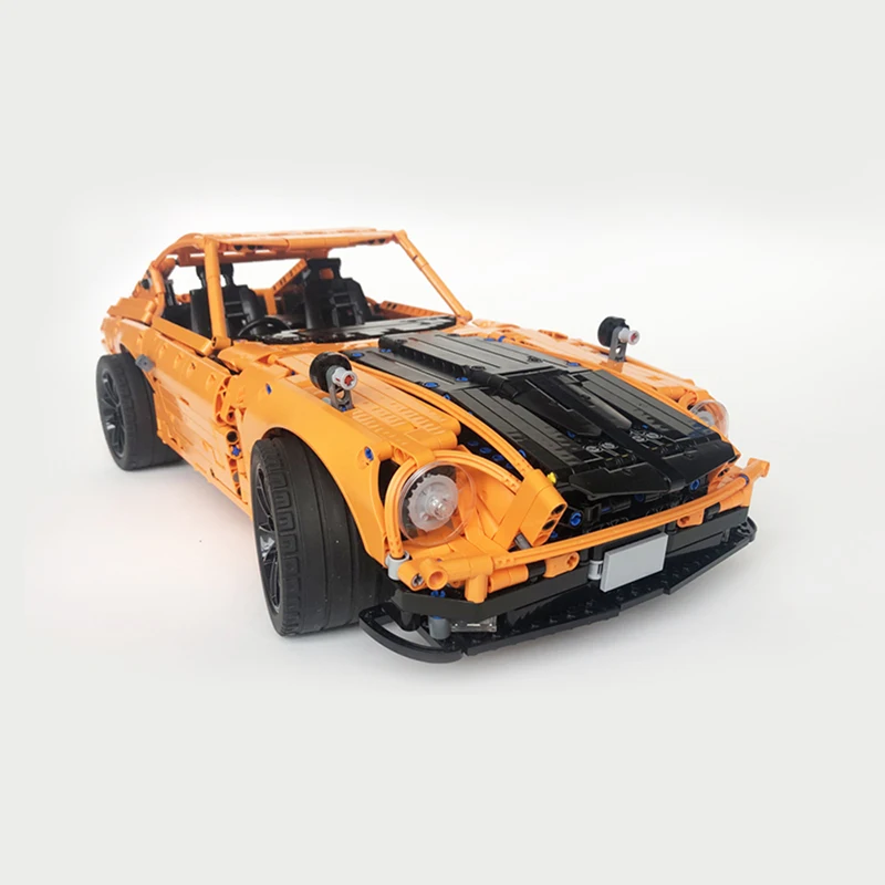 BuildMOC совместимый Porsche 911 GT3 RS 42056 пульт дистанционного управления смарт MercedesMOC 26511 1971 Nissan 240Z Fairlady