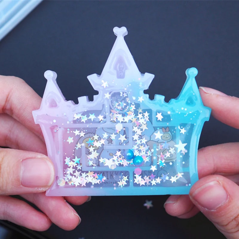 

Drijfzand Doolhof Siliconen Mal Shaker Mallen Melk Fles Hart Vorm Uv Epoxyhars Mal Hart Sleutelhanger Hanger Craft Sieraden Gere