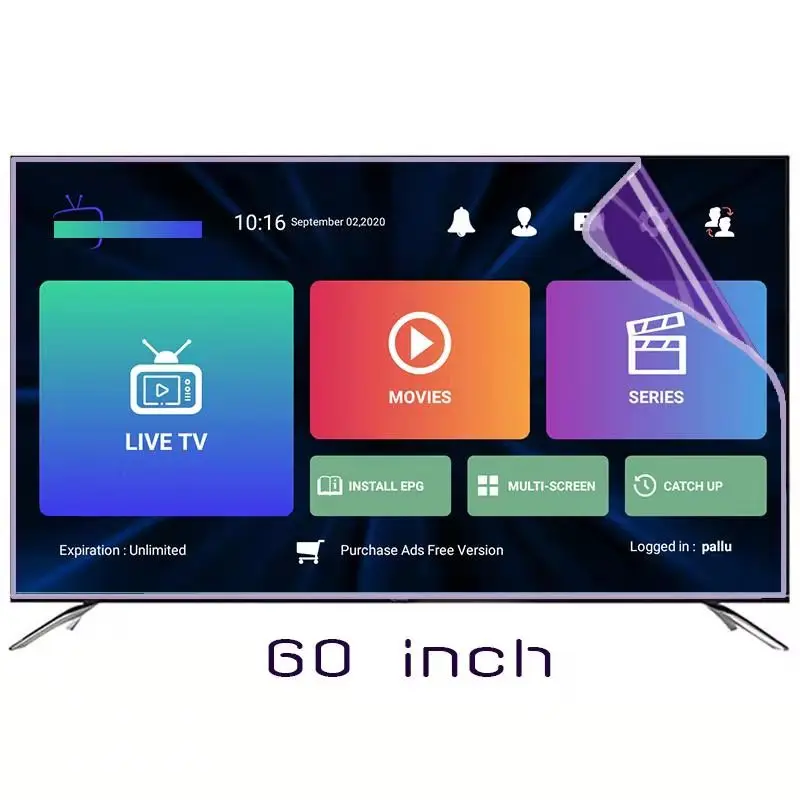 Защитная пленка для экрана smart tv 4K FHD подходит Android Apple MAG box | Электроника