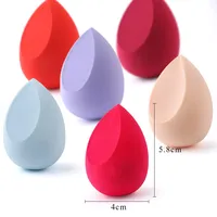 Makeup Sponge Concealer Smooth Cosmetic Powder Puff Cut Shape Foundation Water Drop Bevel Make Up Blender Tool 2
