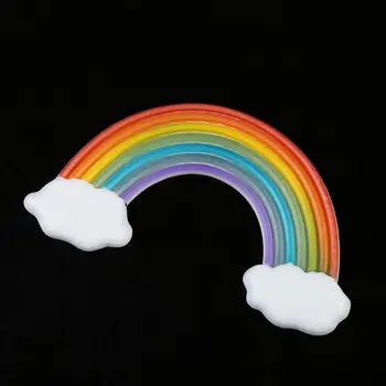 

DIY Large Rainbow Cloud Pendant Epoxy Resin Silicone Mold Jewelry Making Tools