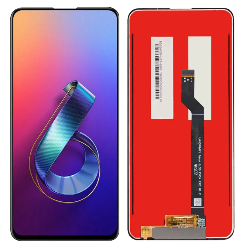 

Original LCD For Asus Zenfone 6 2019 ZS630KL LCD Screen Digitizer Assembly 6.4 Inch Display For Asus ZS630KL 6Z I01WD LCD Parts