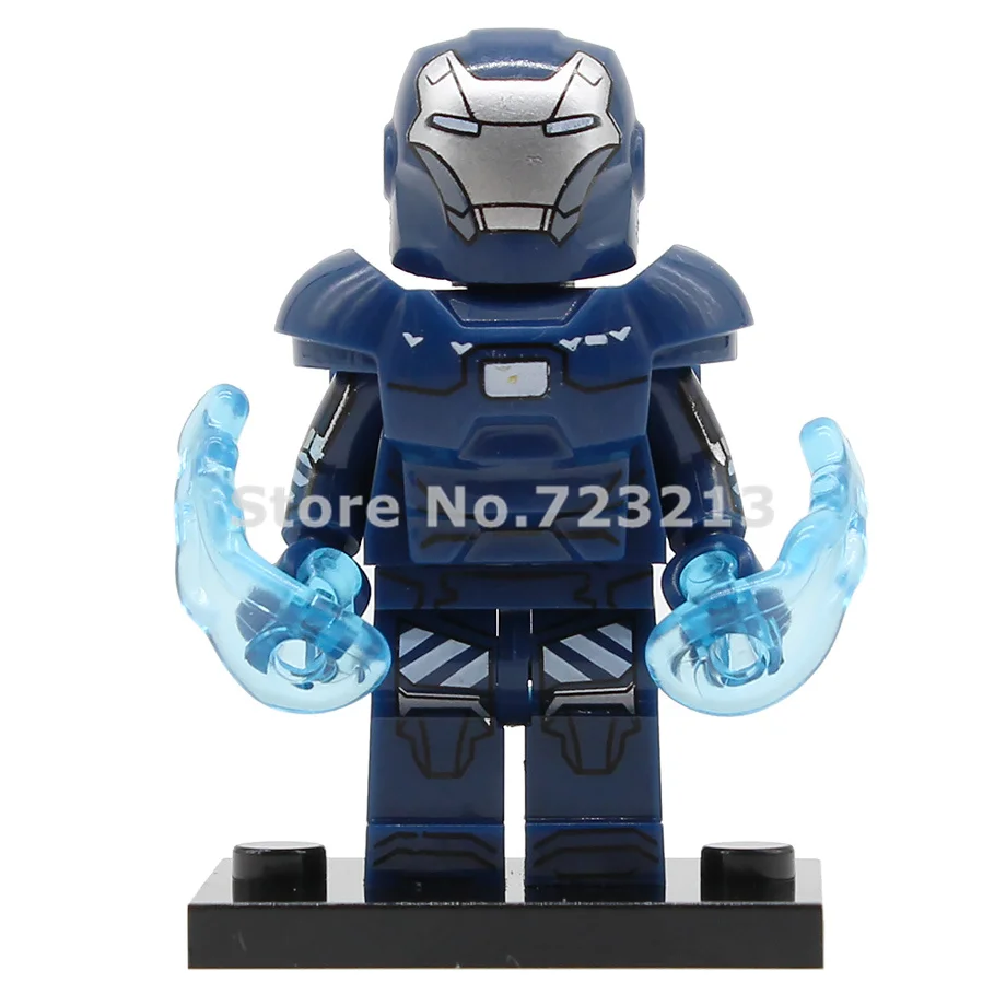 Mark 38 X0267 Одиночная распродажа, Железный человек, супергерой, фигурка Альтрона, Железный Патриот, легионы, Железный человек, Марка, модель, строительные блоки, кирпичные игрушки - Цвет: Mark 38